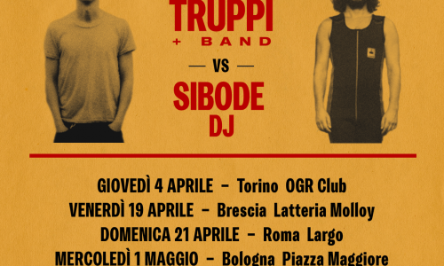 Giovanni Truppi + band vs Sibode dj in tour